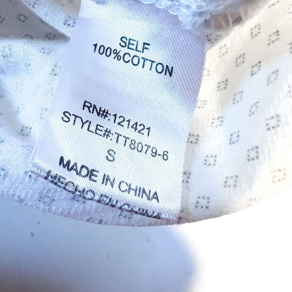 Ellison Print Cotton Short Sleeve Button Up Shirt - Picture 8 of 9